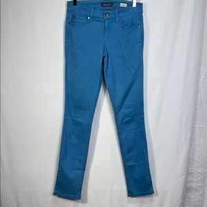 🩴Level 99 Lily skinny straight turquoise blue jeans
